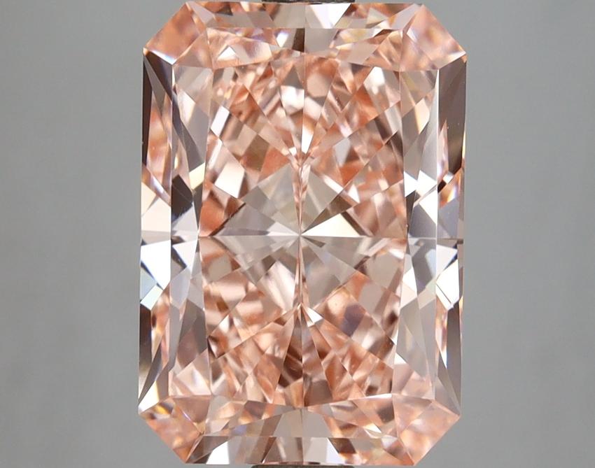 5.01 Ct. Fancy Intense Pink Radiant Lab Grown Diamond