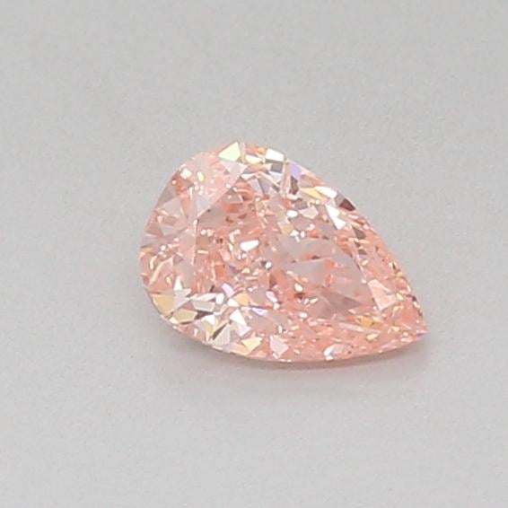 0.39 Ct. Fancy Vivid Pink Pear Lab Grown Diamond