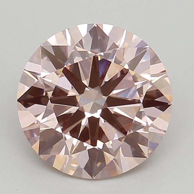 2.22 Ct. Fancy Intense Pink Round Lab Grown Diamond