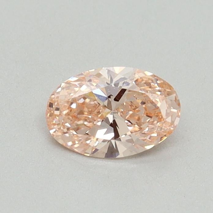 0.38 Ct. Fancy Intense Pink Oval Lab Grown Diamond