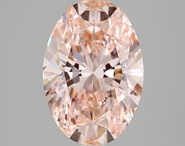 1.82 Ct. Fancy Pink Oval Lab Grown Diamond