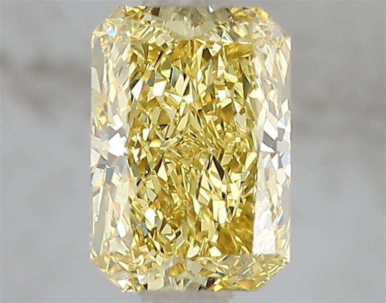 1.51 Ct. Fancy Vivid Yellow Radiant Lab Grown Diamond