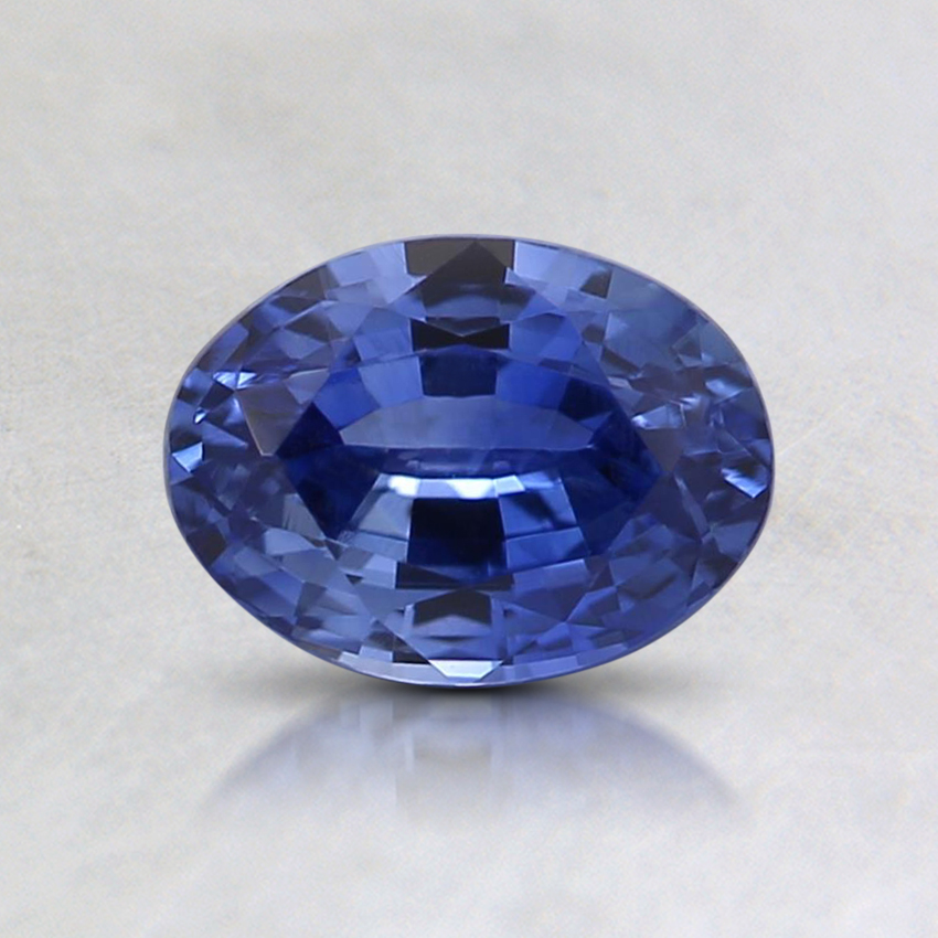 6.6x4.9mm Premium Blue Oval Sapphire
