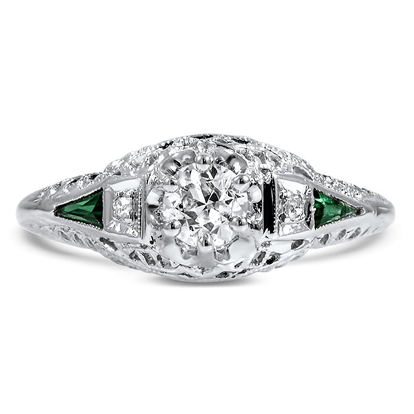 Art Deco Diamond Vintage Ring