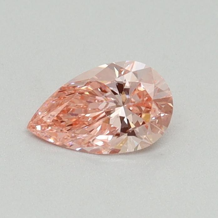 0.36 Ct. Fancy Vivid Pink Pear Lab Grown Diamond