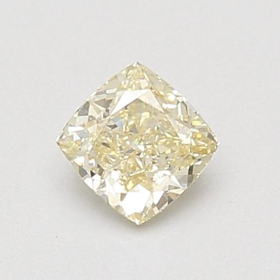 0.55 Ct. Fancy Yellow Cushion Lab Grown Diamond
