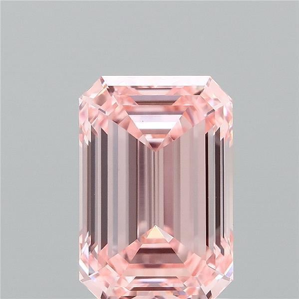 1.51 Ct. Fancy Intense Pink Emerald Lab Grown Diamond
