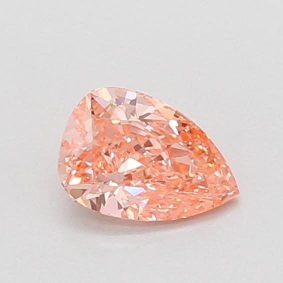 0.53 Ct. Fancy Vivid Pink Pear Lab Grown Diamond