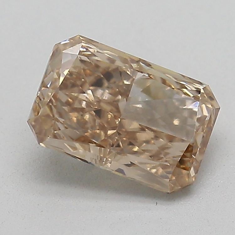 1.04 Ct. Light  Brown Radiant Lab Grown Diamond