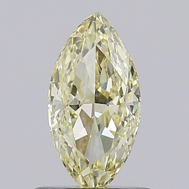 0.60 Ct. Fancy Light Yellow Marquise Lab Grown Diamond
