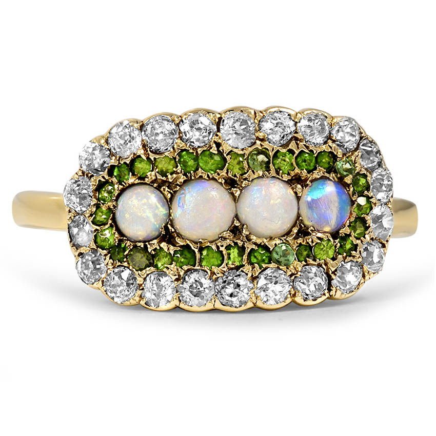 Retro Opal Vintage Ring
