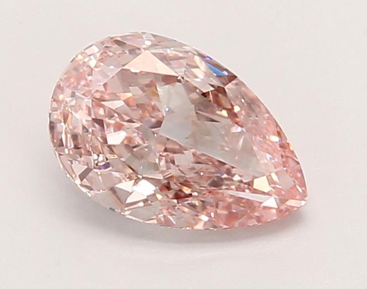 1.22 Ct. Fancy Intense Pink Pear Lab Grown Diamond
