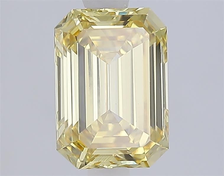 1.6 Ct. Fancy Intense  Yellow Emerald Lab Grown Diamond