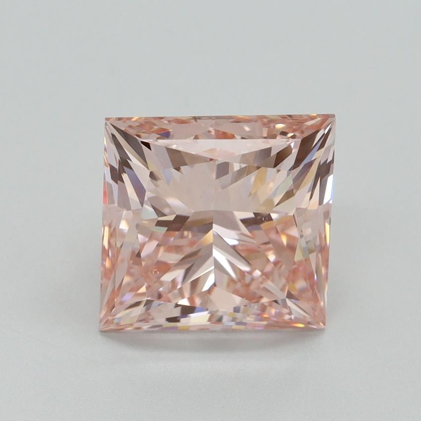 5.01 Ct. Fancy Intense Pink Princess Lab Grown Diamond