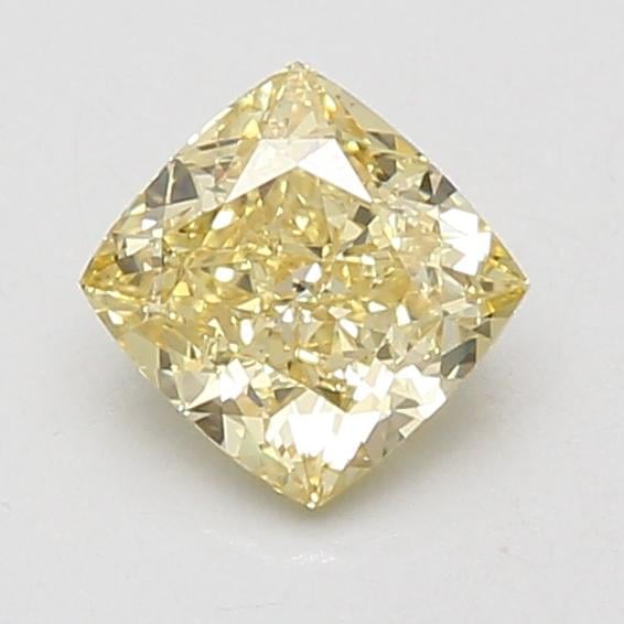 1.05 Ct. Fancy Intense Yellow Cushion Lab Grown Diamond