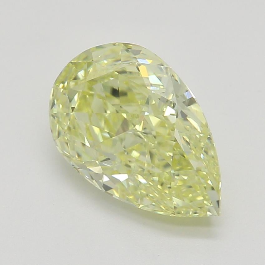 1.00 Ct. Fancy Yellow Pear Diamond