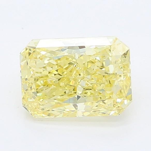 1.13 Ct. Fancy Vivid Yellow Radiant Lab Grown Diamond