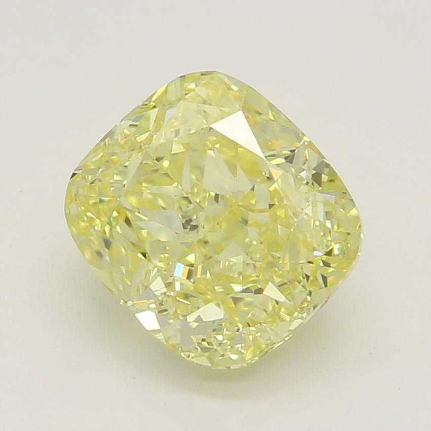 1.3 Ct. Fancy Intense Yellow Cushion Diamond