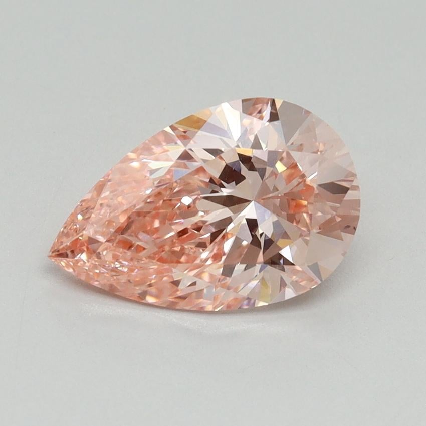 1.75 Ct. Fancy Vivid Pink Pear Lab Grown Diamond