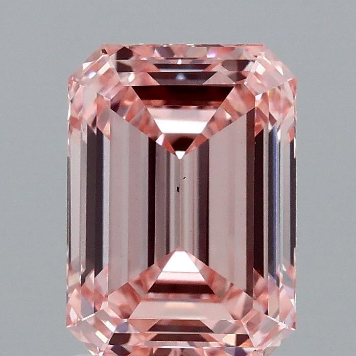 2.06 Ct. Fancy Intense Pink Emerald Lab Grown Diamond
