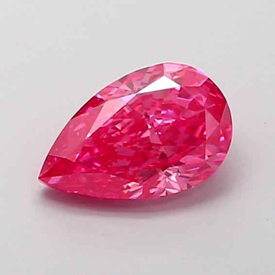 1.1 Ct. Fancy Vivid Pink Pear Lab Grown Diamond
