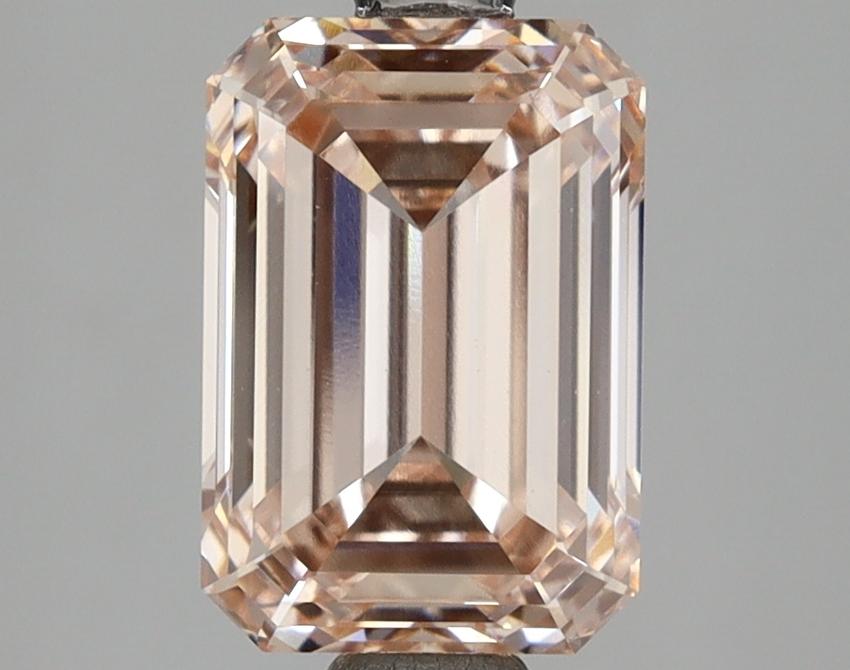 2.56 Ct. Fancy Intense Pink Emerald Lab Grown Diamond