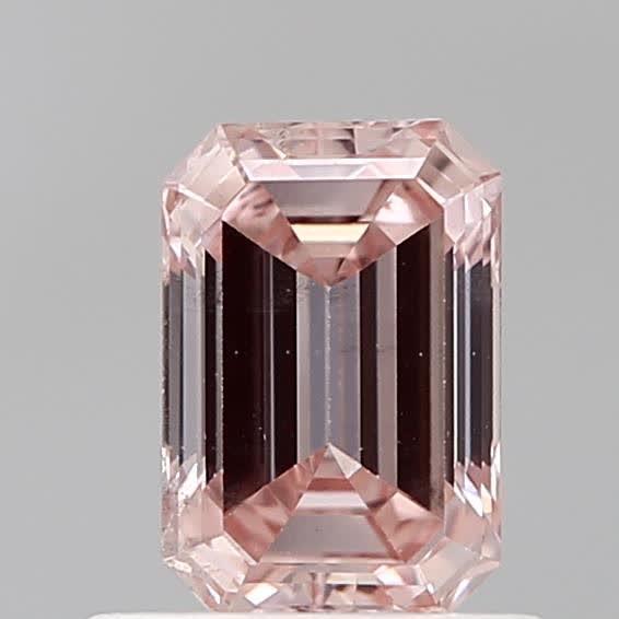 0.77 Ct. Fancy Intense Pink Emerald Lab Grown Diamond