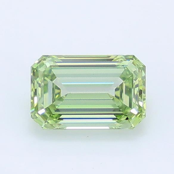 0.94 Ct. Fancy Intense Green Emerald Lab Grown Diamond