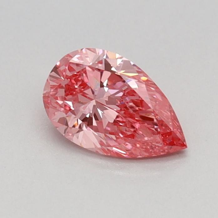 0.34 Ct. Fancy Vivid Pink Pear Lab Grown Diamond