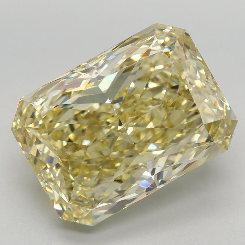 9.03 Ct. Fancy Vivid Yellow Radiant Lab Grown Diamond