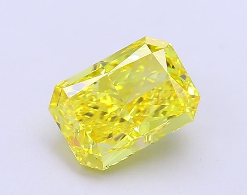 2.02 Ct. Fancy Vivid Yellow Radiant Lab Grown Diamond