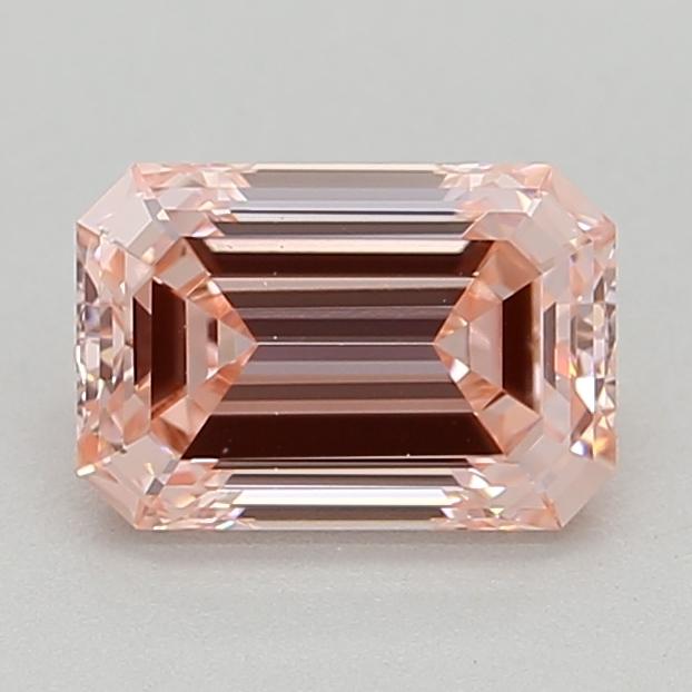 0.81 Ct. Fancy Intense Pink Emerald Lab Grown Diamond