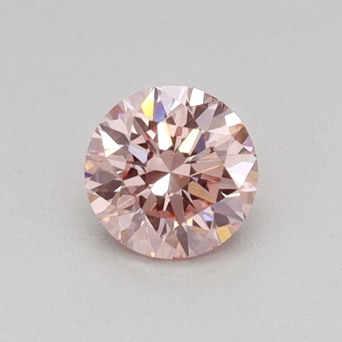 0.29 Ct. Fancy Intense Pink Round Lab Grown Diamond