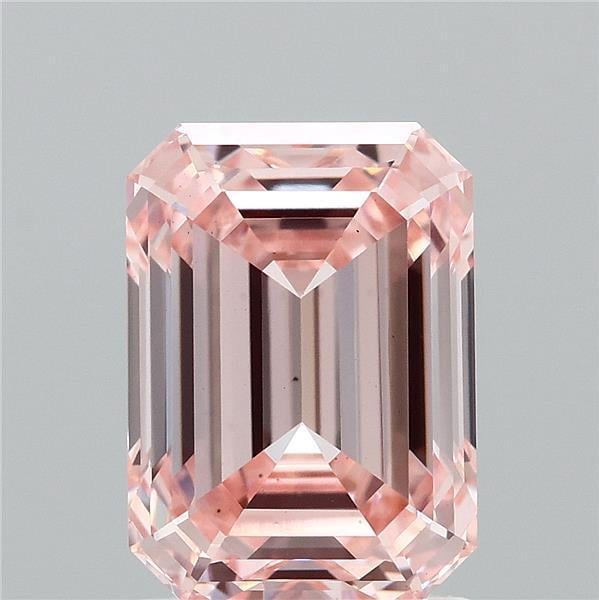 2.03 Ct. Fancy Vivid Pink Emerald Lab Grown Diamond