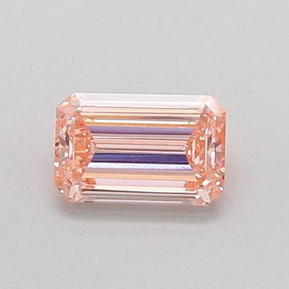 0.52 Ct. Fancy Intense Pink Emerald Lab Grown Diamond