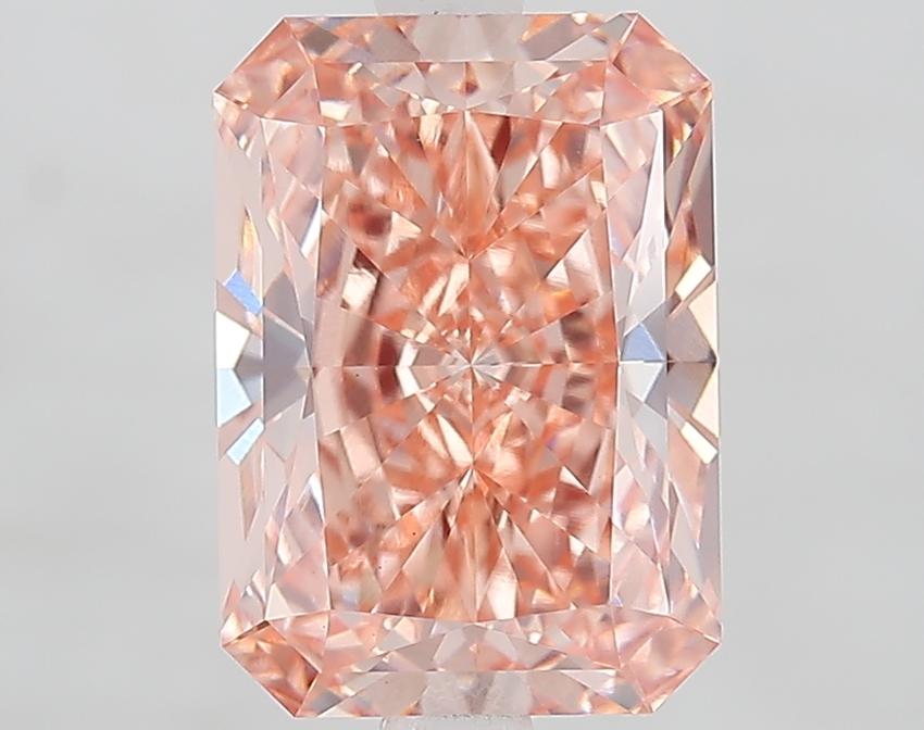 3.00 Ct. Fancy Intense Pink Radiant Lab Grown Diamond
