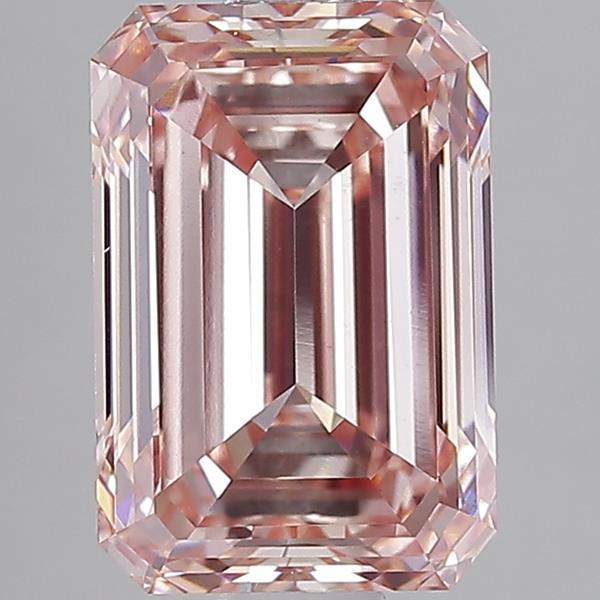 3.00 Ct. Fancy Intense  Pink Emerald Lab Grown Diamond