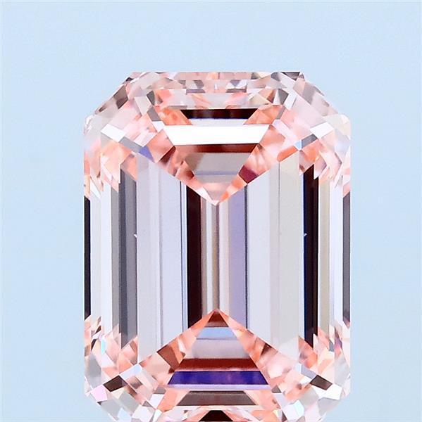 3.13 Ct. Fancy Intense Pink Emerald Lab Grown Diamond