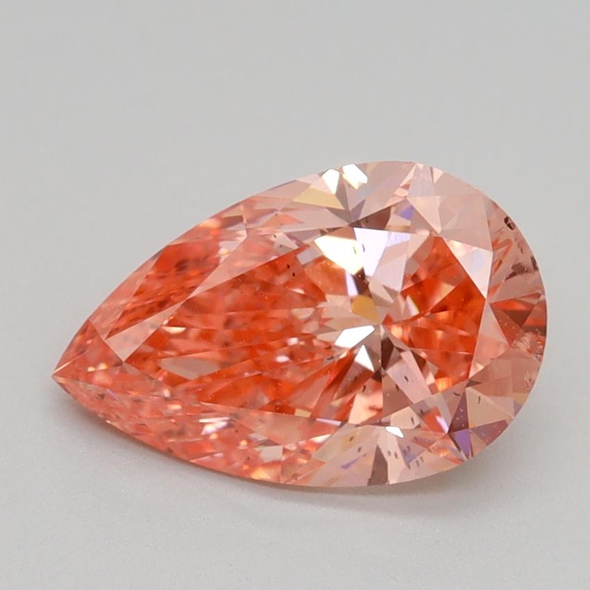2.00 Ct. Fancy Vivid Pink Pear Lab Grown Diamond