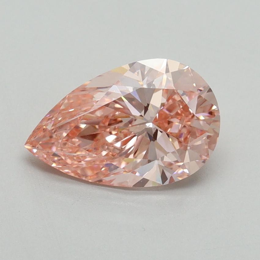 1.51 Ct. Fancy Vivid Pink Pear Lab Grown Diamond