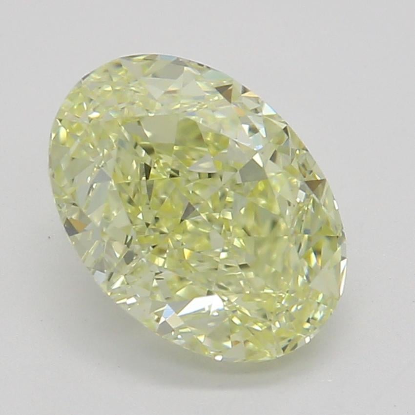1.02 Ct. Fancy Yellow Oval Diamond