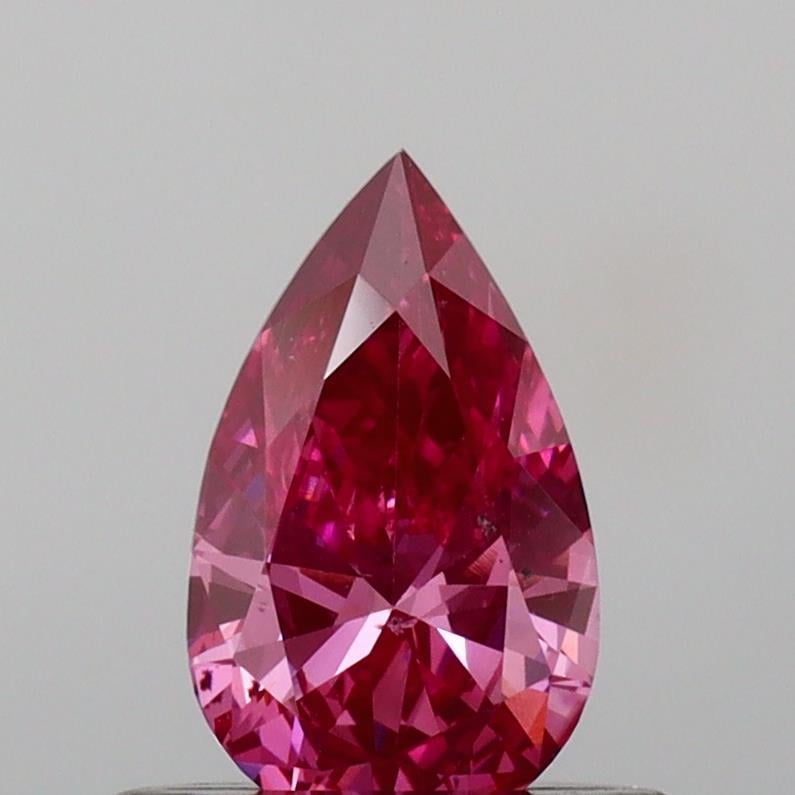 0.49 Ct. Fancy Vivid Pink Pear Lab Grown Diamond