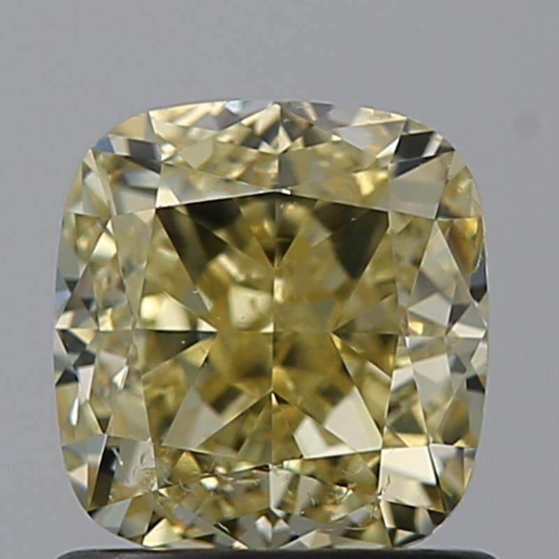 1.20 Ct. Fancy Yellow Cushion Diamond