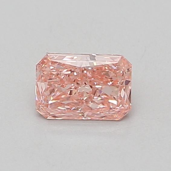 0.58 Ct. Fancy Vivid Pink Radiant Lab Grown Diamond
