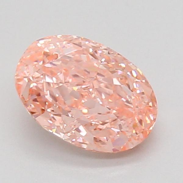 1.53 Ct. Fancy Vivid Pink Oval Lab Grown Diamond