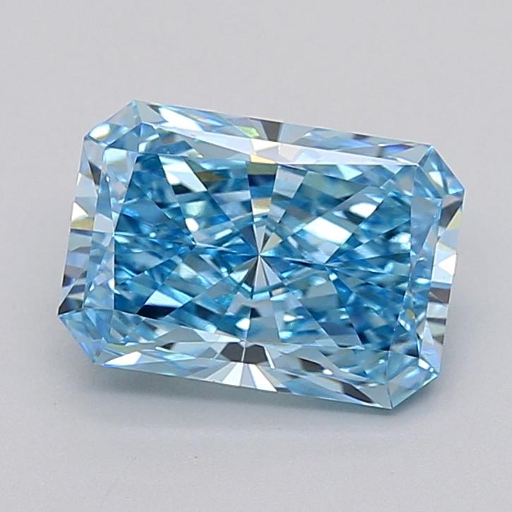 2.04 Ct. Fancy Vivid  Blue Radiant Lab Grown Diamond