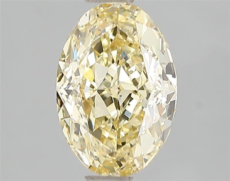 2.09 Ct. Fancy Intense Yellow Oval Lab Grown Diamond