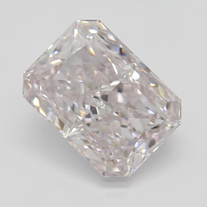 0.63 Ct. Light Pink Radiant Diamond
