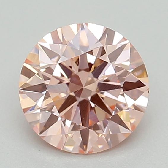 0.56 Ct. Fancy Intense  Pink Round Lab Grown Diamond