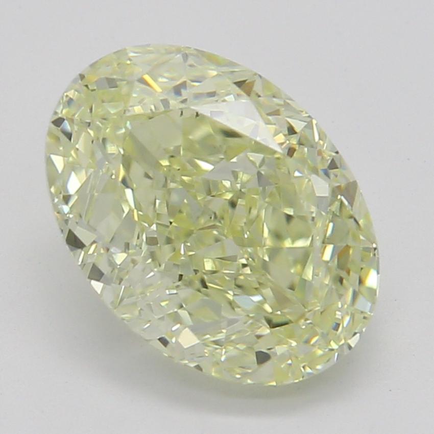 1.21 Ct. Fancy Light Yellow Oval Diamond